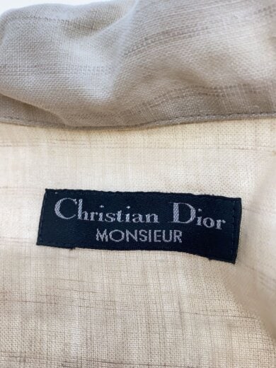 商品画像：半袖シャツ/L/リネン/BEG/無地 3