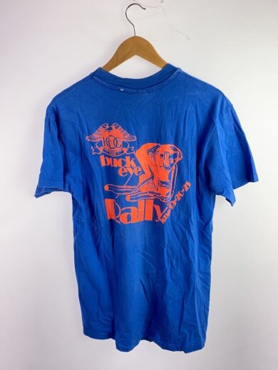 商品画像：Tシャツ/M/コットン/BLU/プリント 2