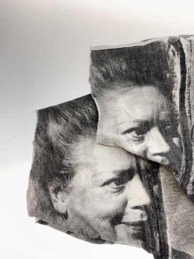 商品画像：Tシャツ/L/コットン/WHT/総柄// 5