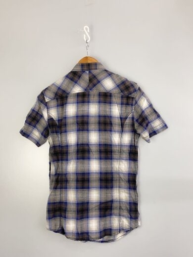 商品画像：Y2K/半袖シャツ/S/コットン/IDG/チェック 2