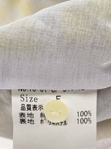 商品画像：ノースリーブワンピース/FREE/コットン/IVO/総柄/70-01-0P-011-12-1 4