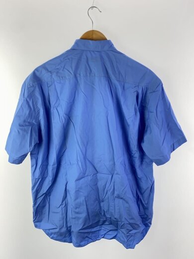 商品画像：半袖シャツ/S/コットン/BLU/無地/HO-B103// 2