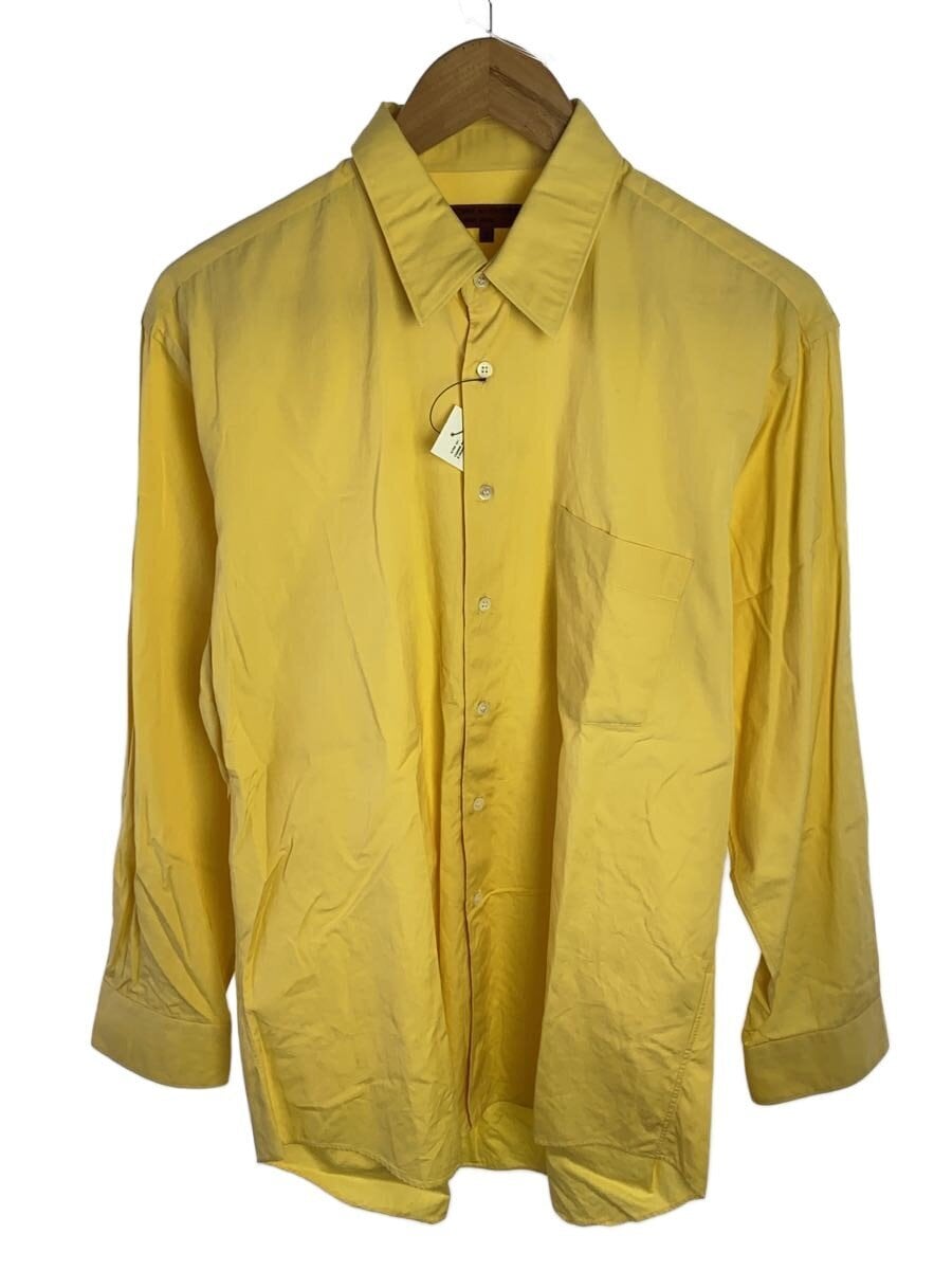 COMME des GARCONS HOMME DEUX / AD2001/ドレスシャツ/M/コットン/イエロー/DC-B009