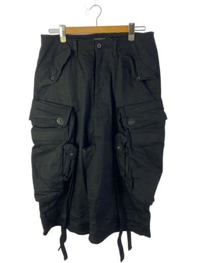 商品画像：J/24SS/デニムガスマスクショートパンツ/3/コットン/BLK/無地/859PAM4-BK 1