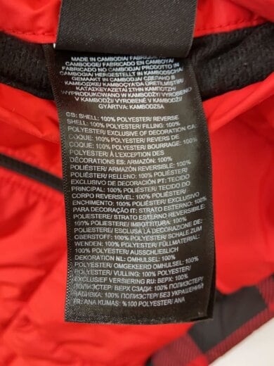商品画像：Reversible/ブルゾン/L/ポリエステル/レッド 4