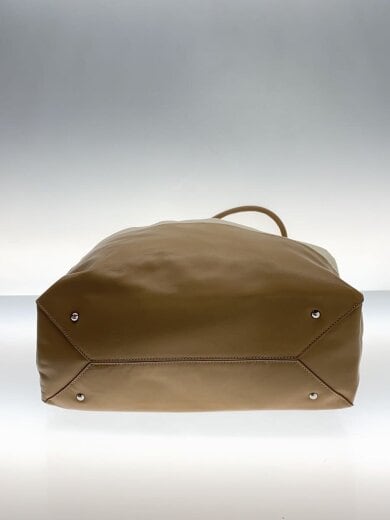 商品画像：PLUMA V./トートバッグ/レザー/BEG/無地 4