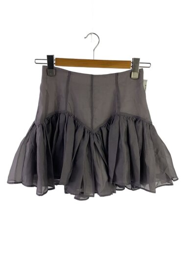 商品画像：オーガンフリルショートパンツ　ショートパンツ/0/ポリエステル/GRY/SWFP241220 1