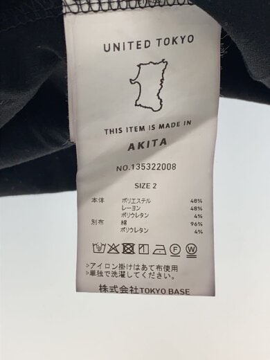 商品画像：Tシャツ/2/ポリエステル/BLK/135322008 4