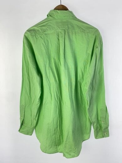 商品画像：長袖シャツ/L/コットン/GRN 2