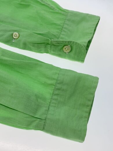 商品画像：長袖シャツ/L/コットン/GRN 4