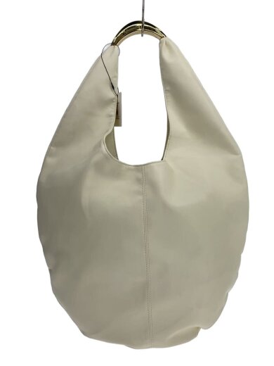 商品画像：トートバッグ/フェイクレザー/WHT/234-210514 1