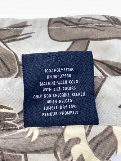 商品画像：長袖シャツ/2L/ポリエステル/CRM/総柄 4