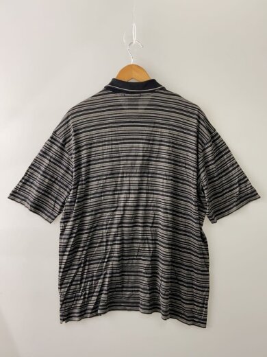商品画像：ボーダーポロシャツ/--/コットン/BLK/ボーダー/56 2