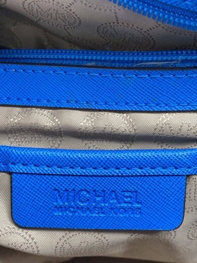 商品画像：トートバッグ/レザー/BLU/EY-1410 5