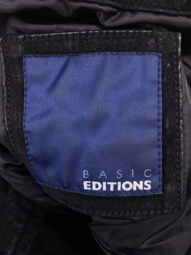 商品画像：スウェード ジップアップジャケット/S/レザー/BLK 3