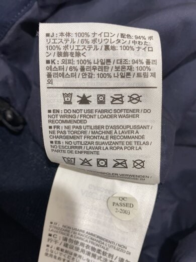 商品画像：ATOM LT HOODY/M/ナイロン/NVY/無地 4