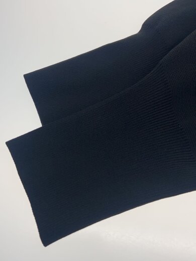 商品画像：TENT LINE KNIT OP/長袖ワンピース/BLK/882410300101// 6