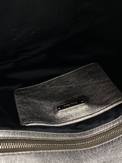 商品画像：ショルダーバッグ/レザー/SLV 6