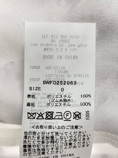 商品画像：半袖ワンピース/O/ポリエステル/CRM/総柄/SWFO252063// 4