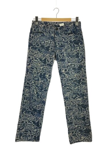 商品画像：ストレートパンツ/46/コットン/NVY/総柄/08-4-511990 1