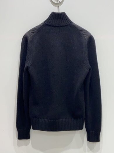 商品画像：L/ニット切替キルティングナイロンジャケット/46/ナイロン/BLK/UMC898 R142 EV5 2