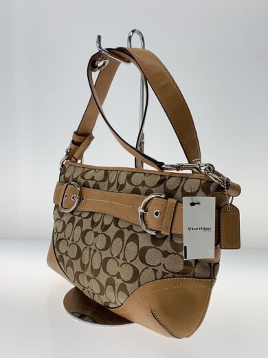 商品画像：ショルダーバッグ/キャンバス/BEG/f07077 2