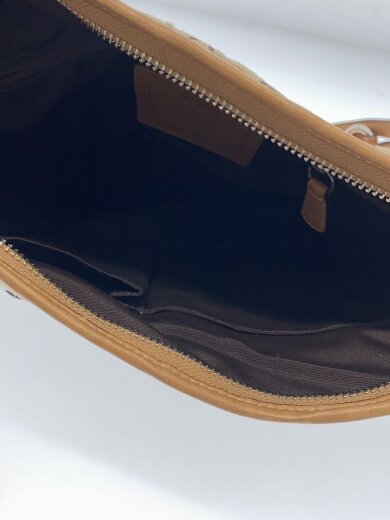 商品画像：ショルダーバッグ/キャンバス/BEG/f07077 6