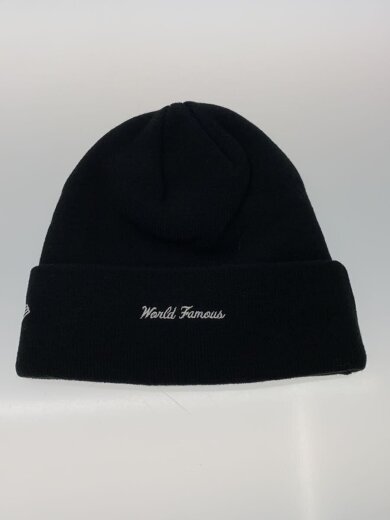 商品画像：BOX LOGO BEANIE/ニットキャップ/--/アクリル/BLK/メンズ 2