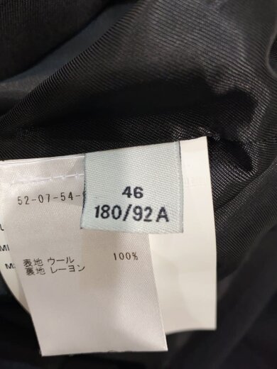 商品画像：MINI JACKET/ヨゴレ箇所有/ジャケット/46/ウール/BLK/M2230MBW// 4