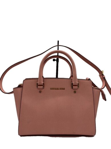 商品画像：SELMA MEDIUM TOP ZIP SATCHEL/2WAY//レザー/PNK/30S3GLMS2L 1