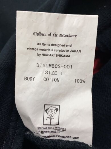 商品画像：コラボスウェットプルオーバー/1/コットン/ブラック/D1SUMBCS-001 4