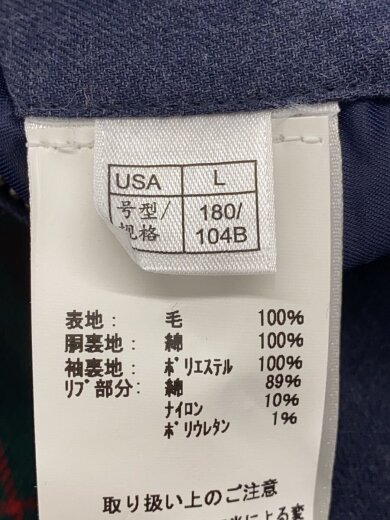 商品画像：ジャケット/L/ウール/GRN/チェック 4