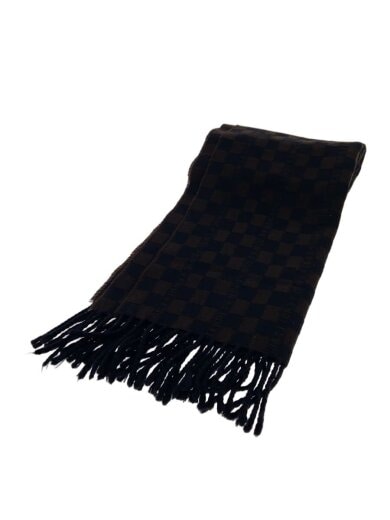 商品画像：マフラー/ウール/BRW/チェック/レディース 1