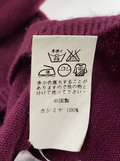 商品画像：ニット・セーター(薄手)/S/カシミア/BRD/タートルネック 5
