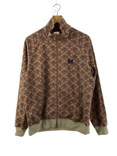 商品画像：Track Jacket Poly JQ/Arabesque/L/ポリエステル/BRW/総柄/MR282 1