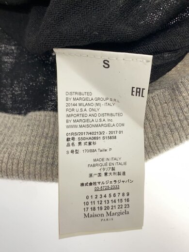 商品画像：ニット・セーター(薄手)/S/リネン/BLK/S50HA0691 S15858 4