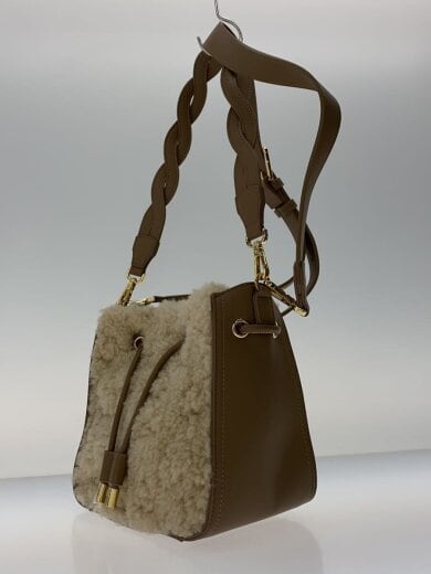 商品画像：ショルダーバッグ/フェイクファー/BEG/無地 2