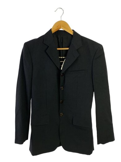 商品画像：テーラードジャケット/46/ウール/GRY/無地 1