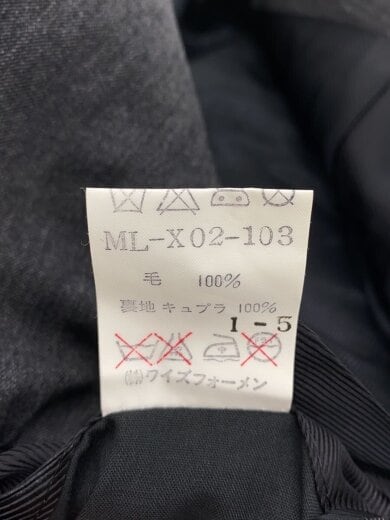 商品画像：テーラードジャケット/M/ウール/GRY/無地/ML-X02-103 4