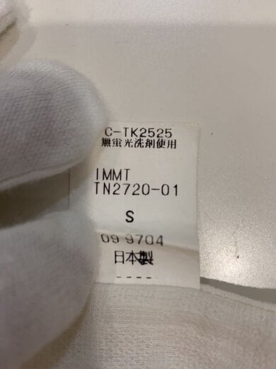 商品画像：D/半袖シャツ/S/コットン/WHT/tn2720-01// 4