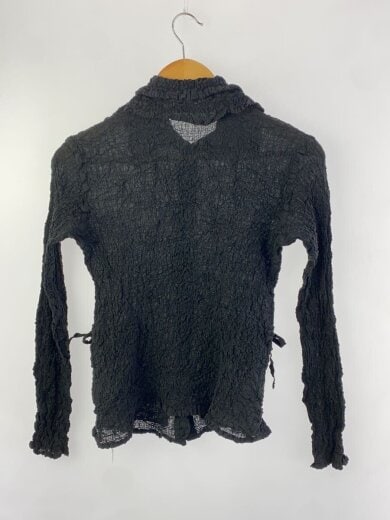 商品画像：長袖ブラウス/--/コットン/BLK/MI74FK128 2