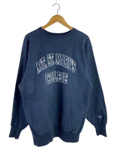 商品画像：スウェット/XXL/コットン/NVY/プリント/刺繍タグ/MT.ST.MARYS COLLEGE 1