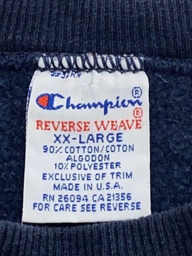 商品画像：スウェット/XXL/コットン/NVY/プリント/刺繍タグ/MT.ST.MARYS COLLEGE 3