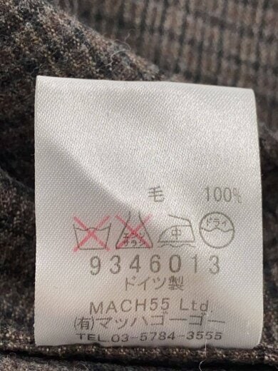 商品画像：長袖シャツ/XS/ウール/BRW/チェック 5