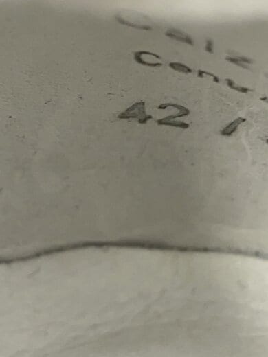 商品画像：ドレスシューズ/42/WHT/レザー 5