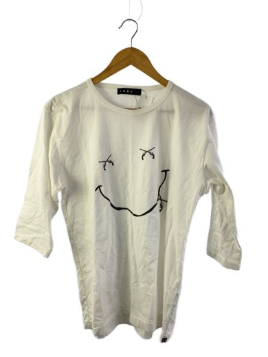 商品画像：7分袖カットソー/5/コットン/WHT/無地/17SRT-31 1