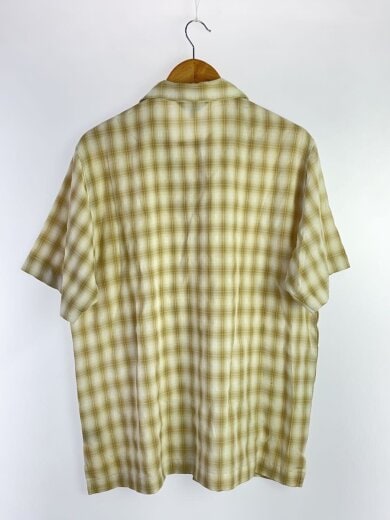 商品画像：ELLIOTT オープンカラー/半袖シャツ/L/レーヨン/BEG/オンブレCK 2