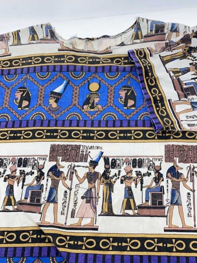 商品画像：ファラオ エジプト 壁画/Tシャツ/--/--/マルチカラー/総柄// 5