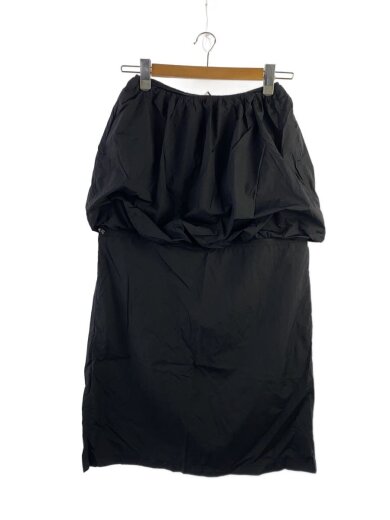 商品画像：ロングスカート/--/ポリエステル/BLK 1