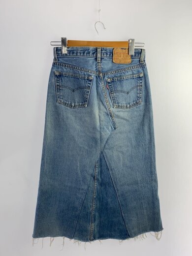 商品画像：リメイクデニムスカート/501/90s/USA製/スカート/29/デニム/IDG/無地 2